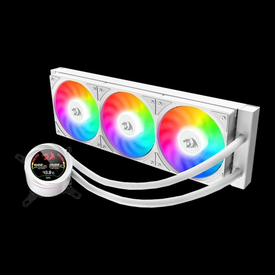 فن CPU برند REDRAGON مدل CCW-1017 WHITE