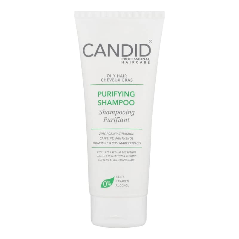 شامپو مو کاندید مدل Purifaint حجم 200 میلی‌لیتر، مناسب موهای چرب — تصویر ۳