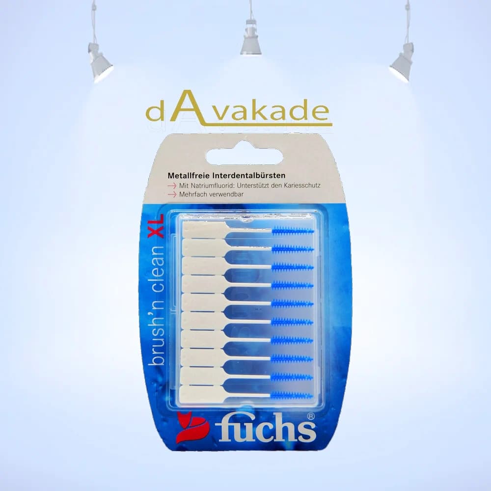 مسواک بین‌دندانی براش اند کلین سایز متوسط فوکس FUCHS