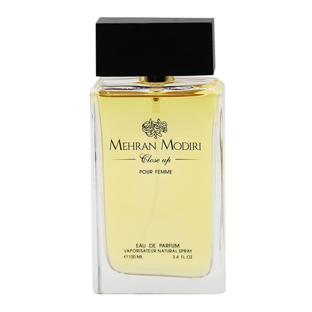 عطر و ادکلن زنانه ادو پرفیوم زنانه مهران مدیری مدل CLOSE UP حجم 100 میلی لیتر