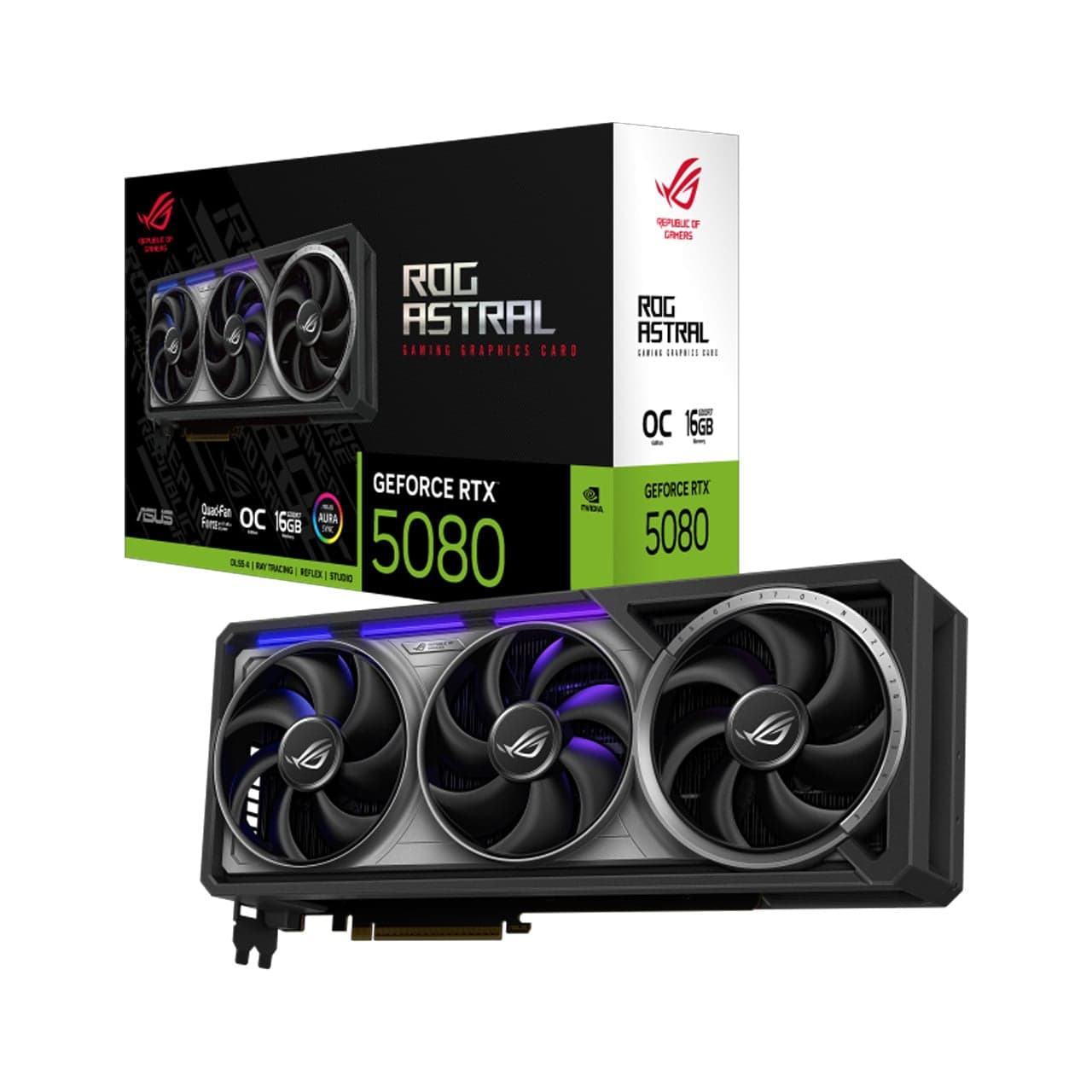 کارت گرافیک ایسوس مدل ROG Astral GeForce RTX™ 5080 16GB OC — تصویر ۲