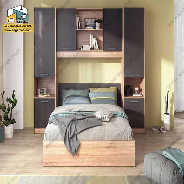 تخت خواب یک نفره کد BSP46 — تصویر ۲