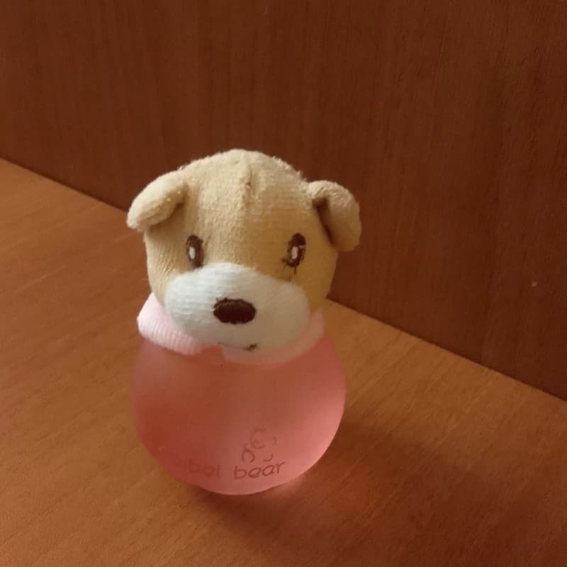 عطر ادکن عروسکی دخترانه پسرانه بچگانه کودک beibei bear rose صورتی خرسی