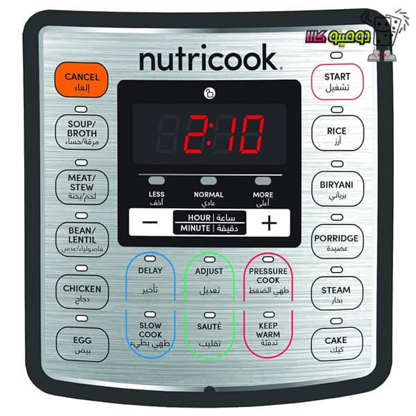 زودپز برقی اکو نوتریکوک Nutricook NC-SPEK6 — تصویر ۳