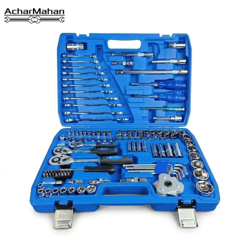 جعبه بکس ۱۲۱ عددی سنگین اینتیمکس مدل socket set 121 pcs