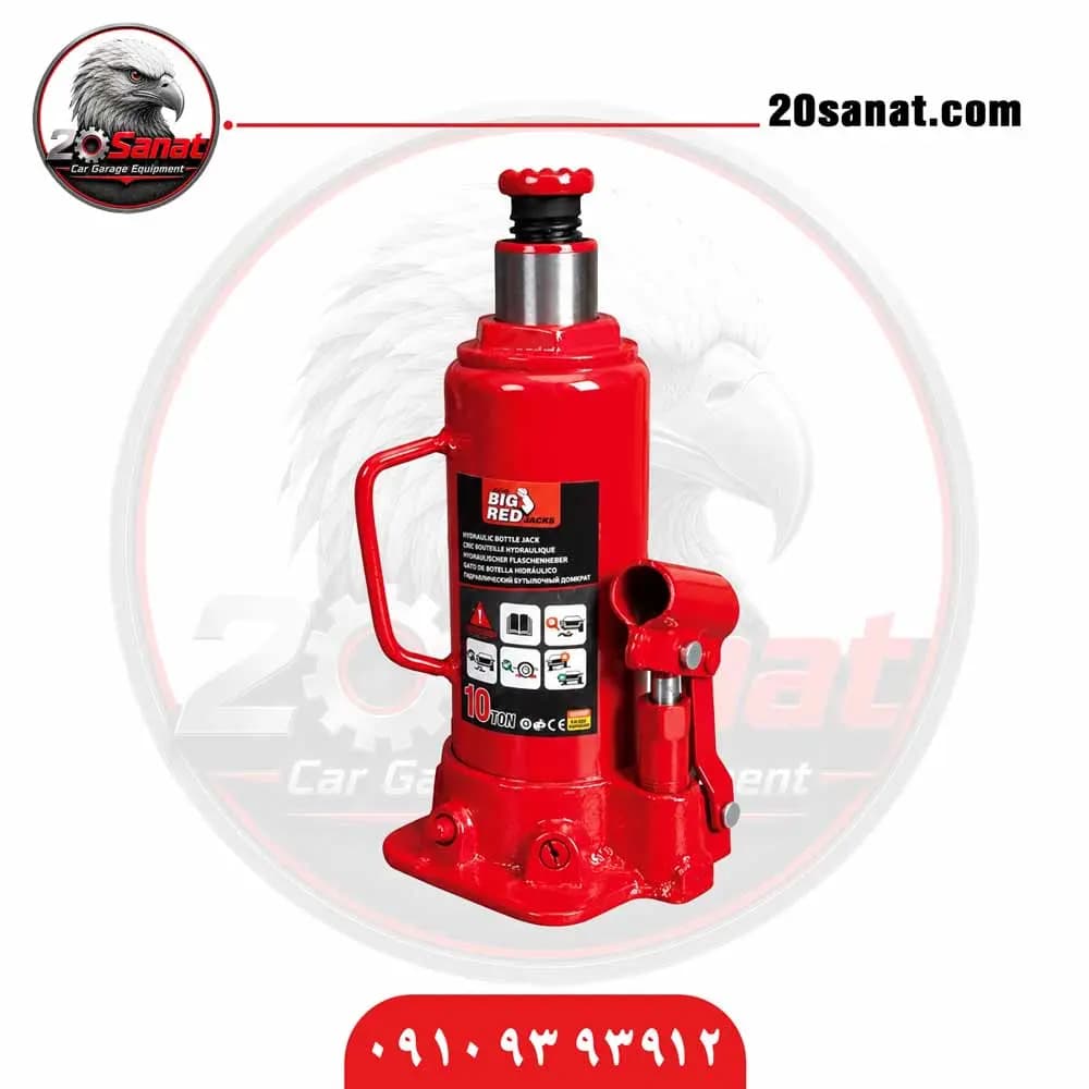 جک روغنی ۱۰ تن بیگ رد BIG RED