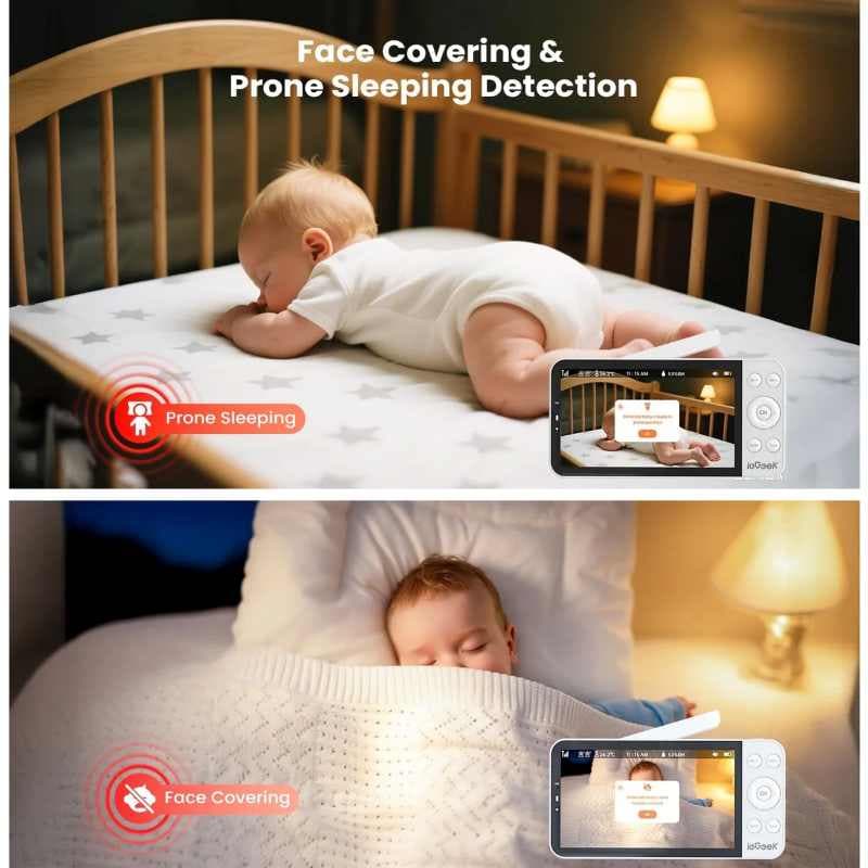 مانیتور کودک ieGeek مدل Baby 5 — تصویر ۵