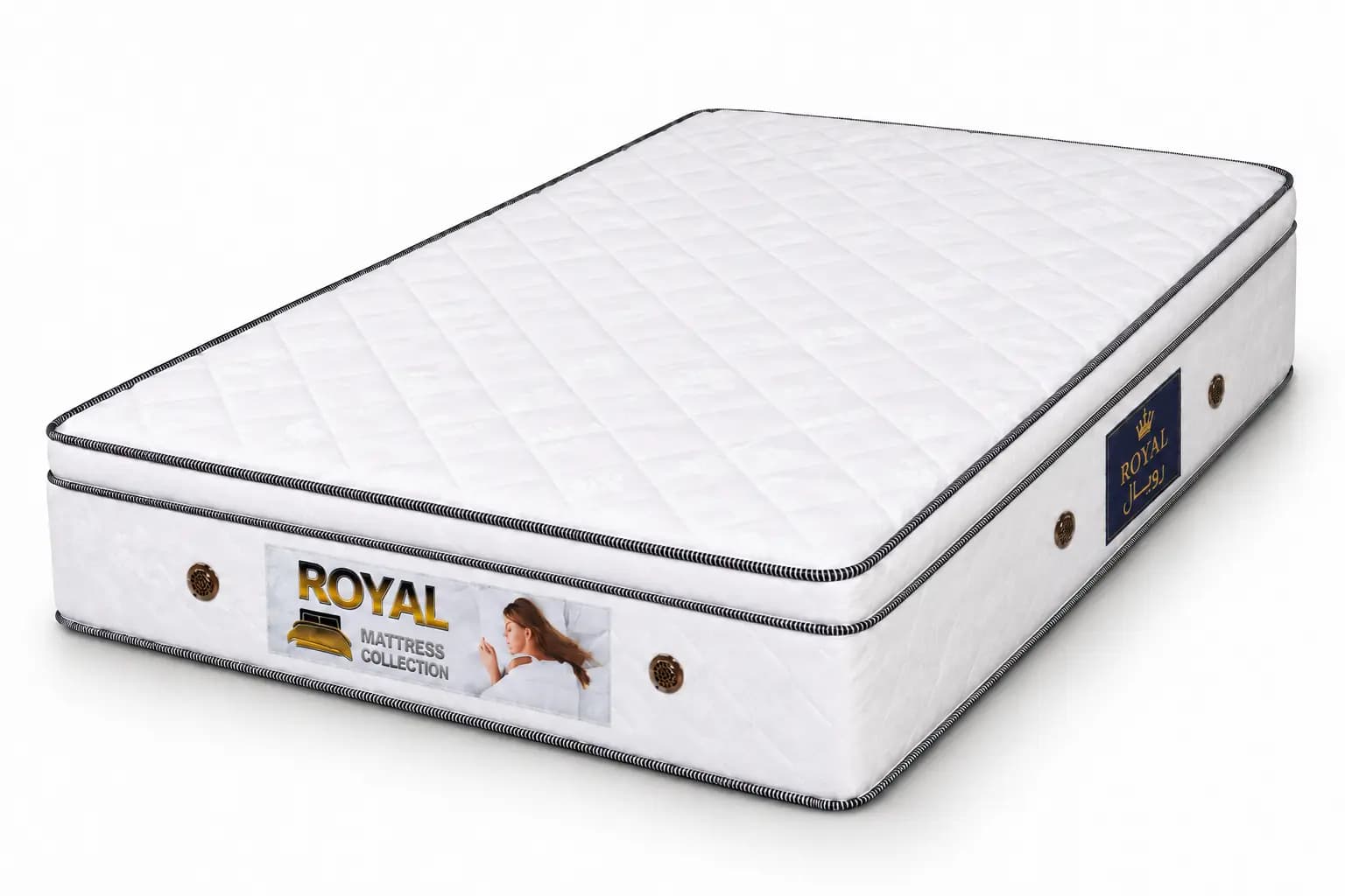 تشک طبی رویال یک‌طرف پد سایز ۱۴۰×۲۰۰ با ضمانت ۸ ساله