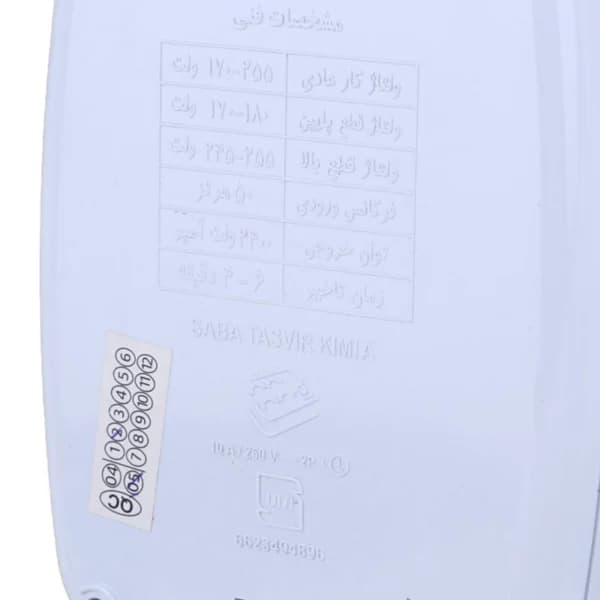 محافظ برق یخچال و فریزر 3 خانه ارت دار تیراژه S4000 با کابل 3 متری — تصویر ۴