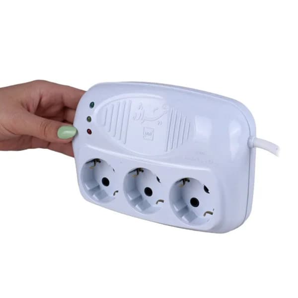 محافظ برق یخچال و فریزر 3 خانه ارت دار تیراژه S4000 با کابل 3 متری — تصویر ۶