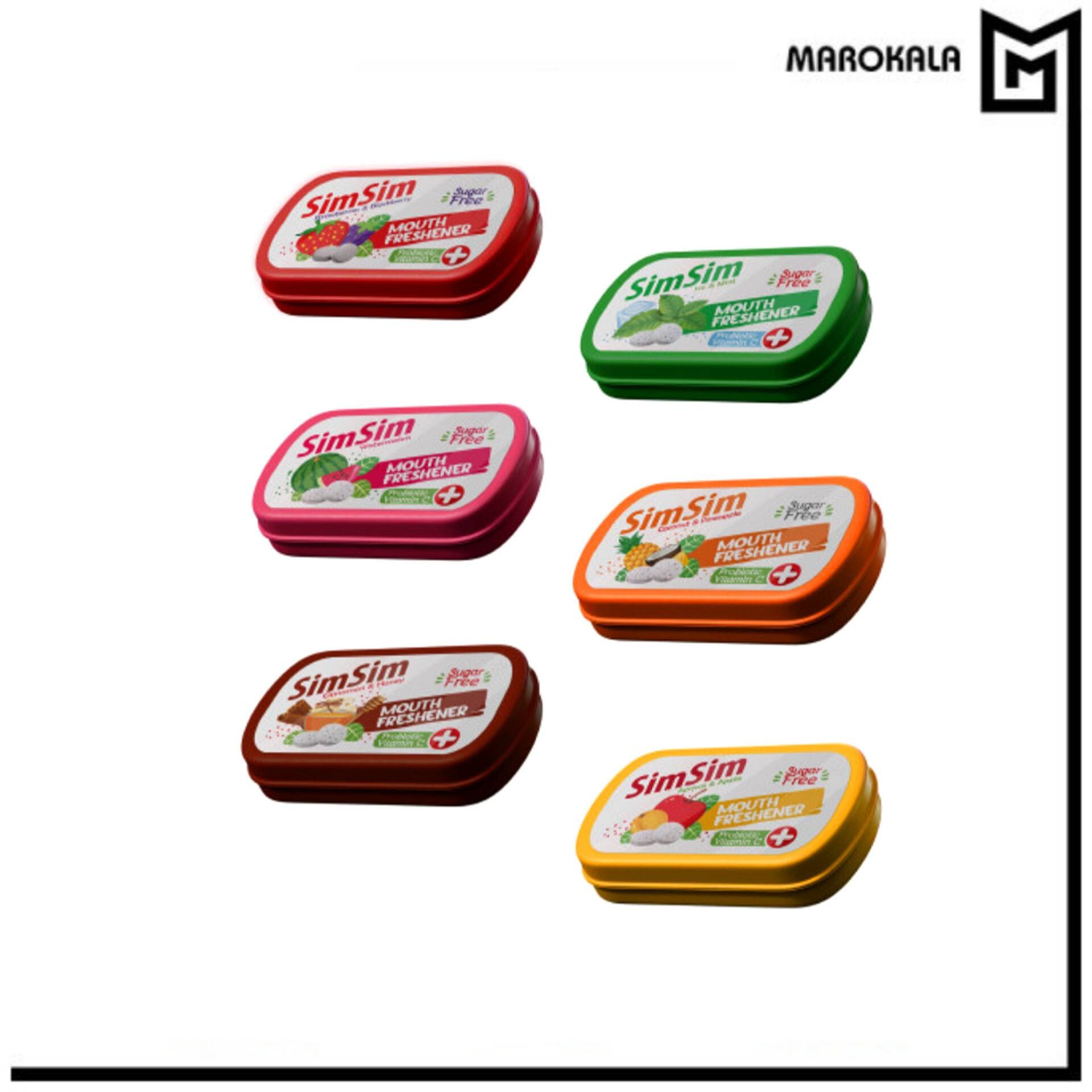 قرص خوشبو کننده دهان رژیمی سیم سیم (قیمت خرید عمده 92.000 تومان)