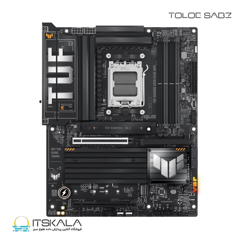 مادربرد ایسوس مدل TUF GAMING X870-PLUS WIFI — تصویر ۳