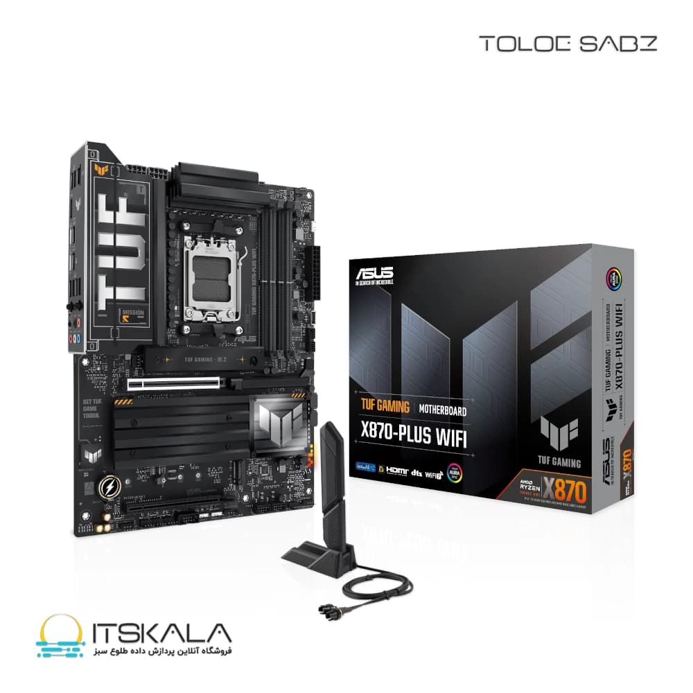 مادربرد ایسوس مدل TUF GAMING X870-PLUS WIFI