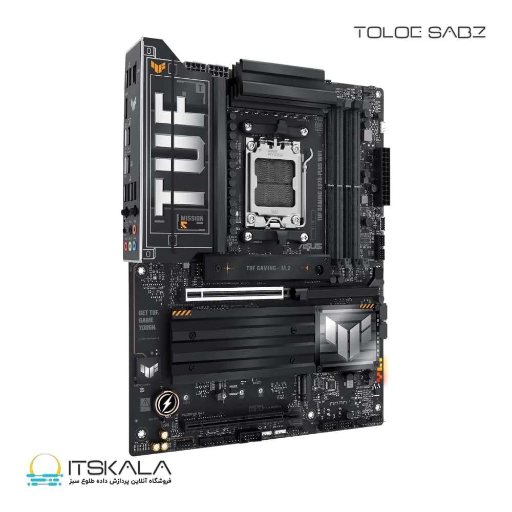 مادربرد ایسوس مدل TUF GAMING X870-PLUS WIFI — تصویر ۴
