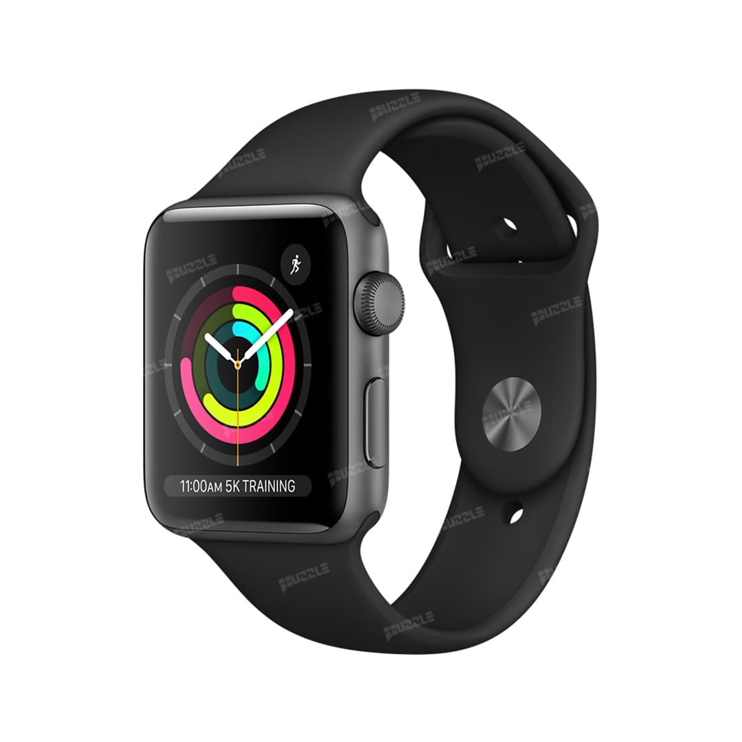 ساعت هوشمند اپل واچ سری 3 Aluminum Case with Sport Band 38mm