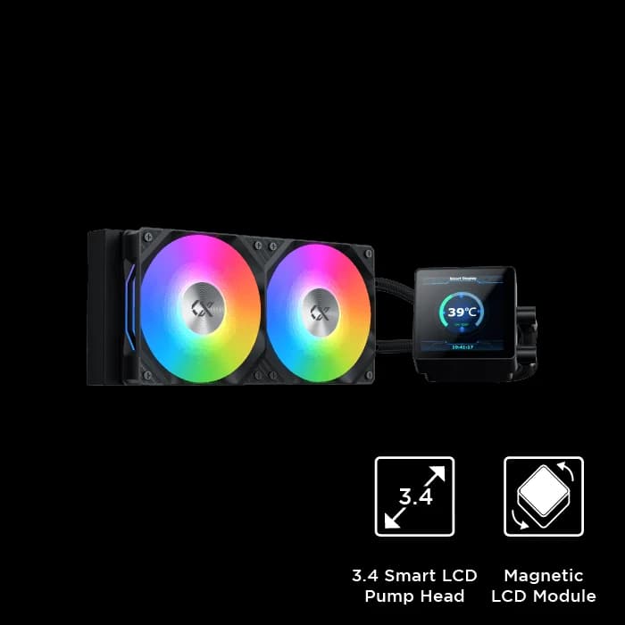 خنک کننده پردازنده XIGMATEK Connect 240 AIO — تصویر ۴