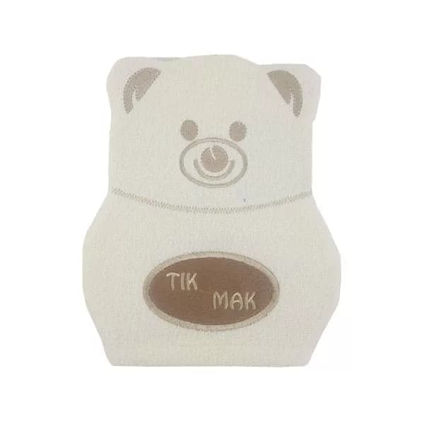 ليف حمام نوزاد عروسکی دوخت رنگی مدل خرس Tik Mak — تصویر ۲
