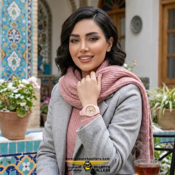 ساعت آیس واچ ICE Cocorico-Eiffel Tower-Soft Pink-S31 — تصویر ۵