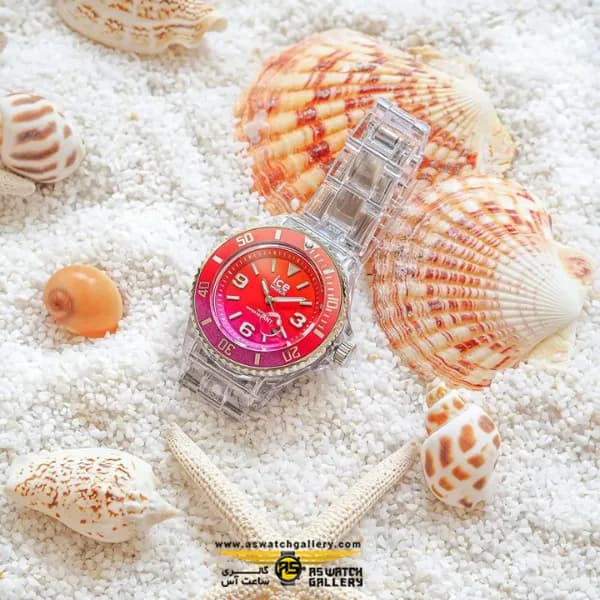 ساعت آیس واچ ICE Clear Sunset-Pink-Small — تصویر ۶