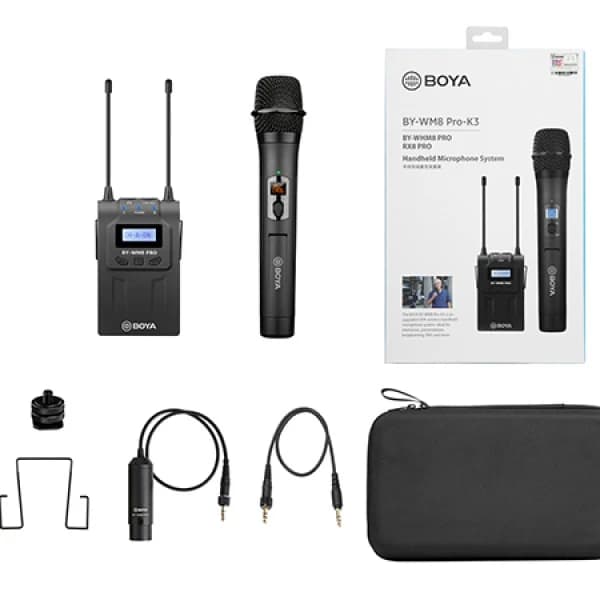 میکروفن بی سیم بویا مدل WM8 PRO K3 — تصویر ۲