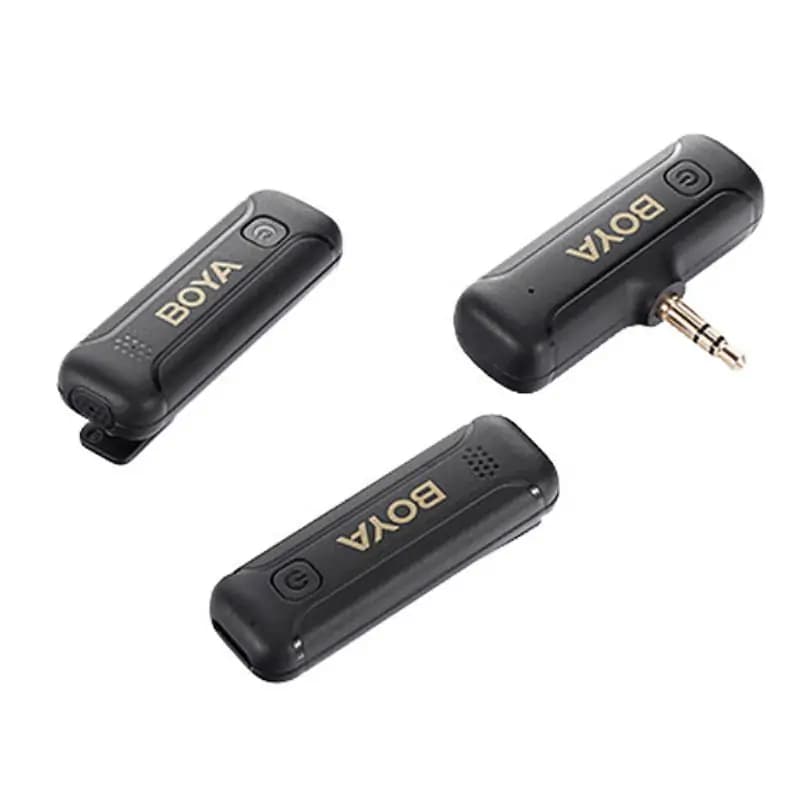 میکروفون بی سیم یقه ای بویا BOYA BY-WM3T2-M2 3.5mmTRS — تصویر ۵