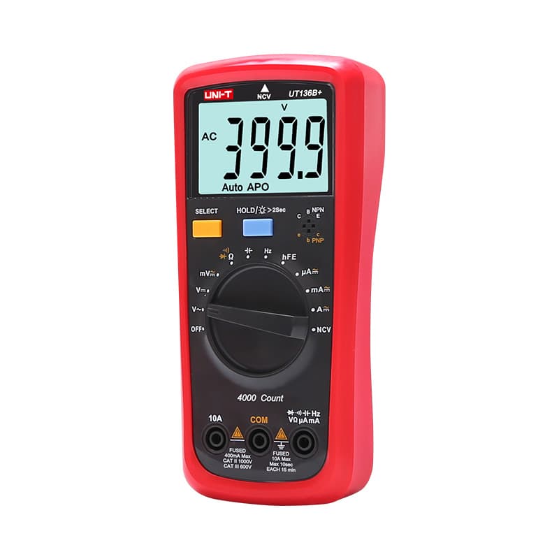مولتی متر دیجیتال یونیتی مدل UNI-T UT136C Plus — تصویر ۳