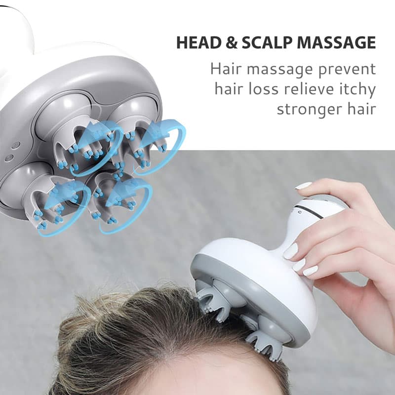ماساژور سر و بدن 4 سری اسکالپ ریلکس – Relax Brand — تصویر ۴