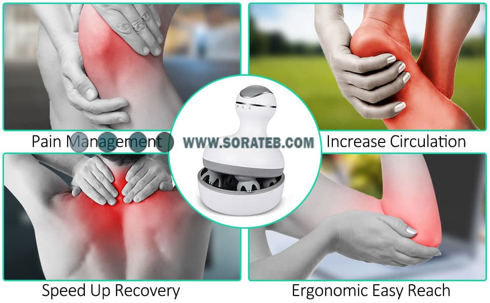 ماساژور سر و بدن 4 سری اسکالپ ریلکس – Relax Brand — تصویر ۲