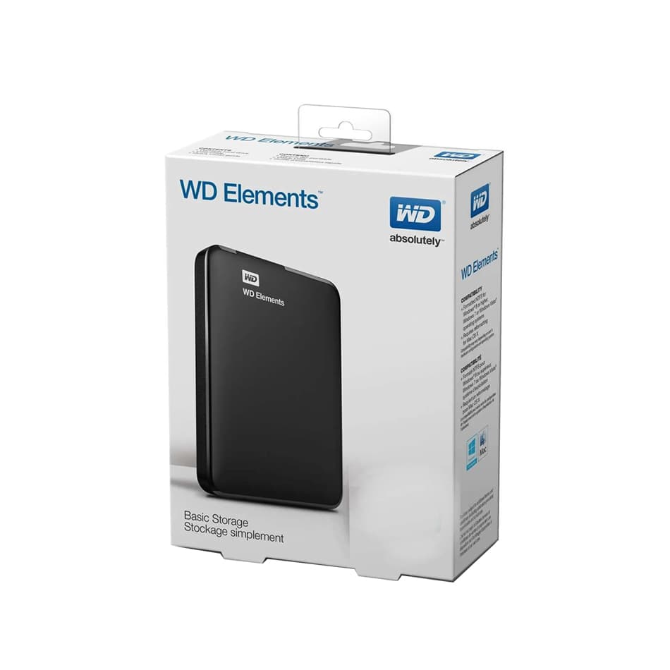 هارد اکسترنال 500 گیگابایت وسترن دیجیتال WD Elemnts