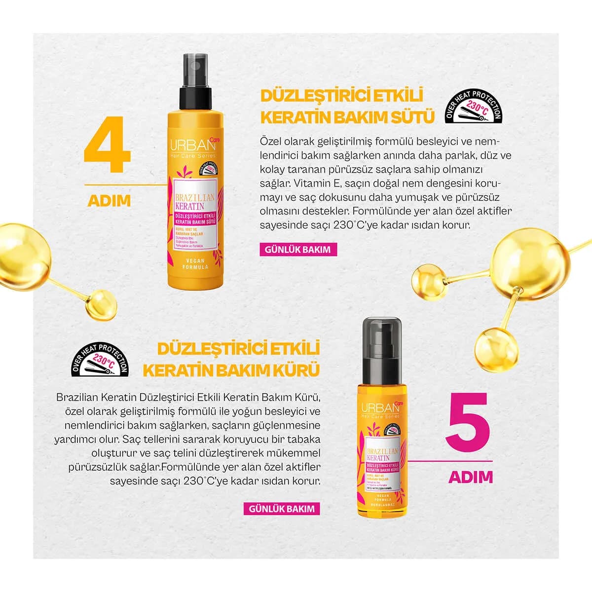 ماسک مو اربن کر مدل Brazilian Keratin — تصویر ۳