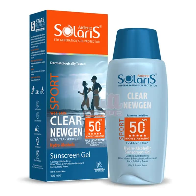 ضد آفتاب آردن سولاریس Sport Clear NEWGEN حجم 100 میل