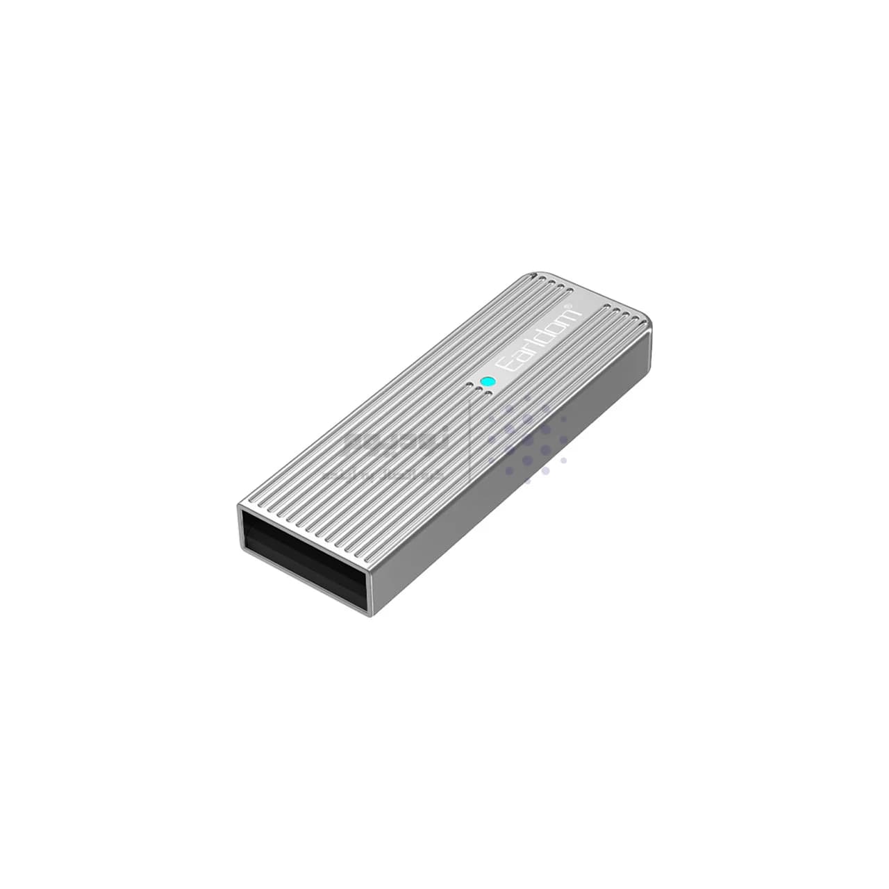 گیرنده بلوتوثی صدا Earldom مدل BR23 – خاکستری(دارای میکروفن و قابلیت مکالمه) — تصویر ۲