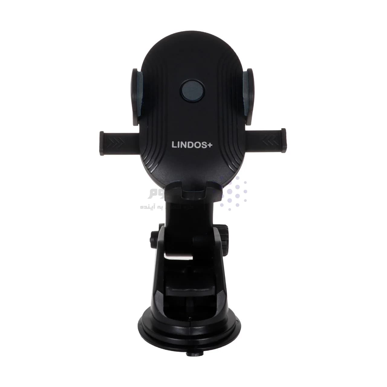 هولدر گوشی موبایل پایه دار +Lindos مدل HL-13 – مشکی — تصویر ۲