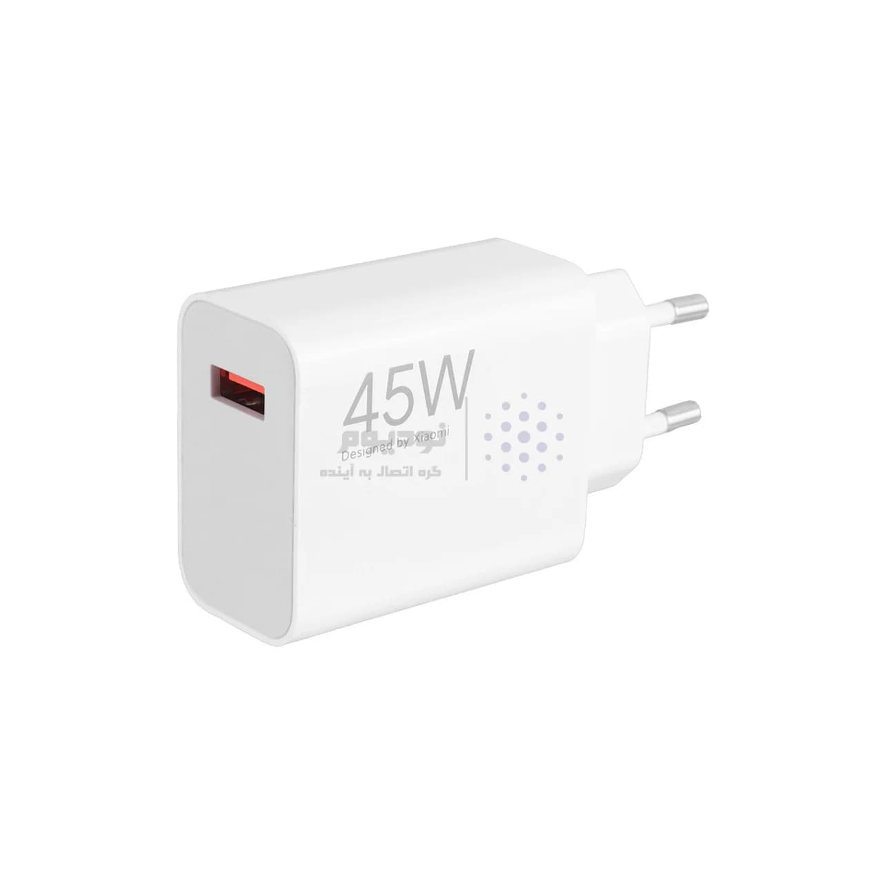 شارژر دیواری فست سرکارتنی تک پورت Xiaomi مدل MDY-17-EF 45W – سفید – DST (گارانتی شش ماهه) — تصویر ۲