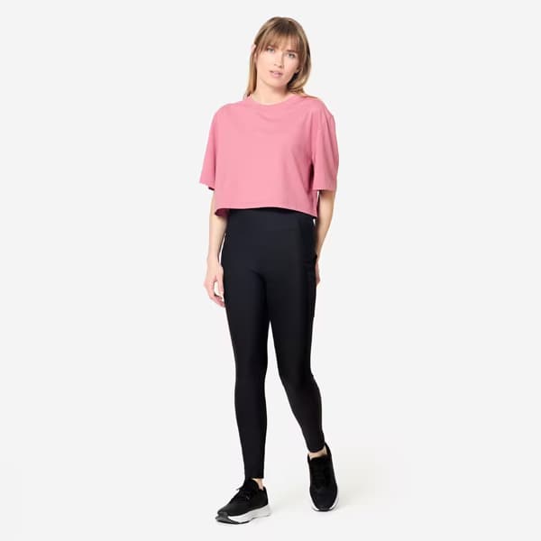 تیشرت ورزشی زنانه دامیوس مدل Crop Fit — تصویر ۲
