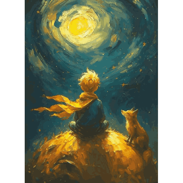 پازل 1000 تکه آرت پازل مدل Whispers to the Stars کد 41025 — تصویر ۲