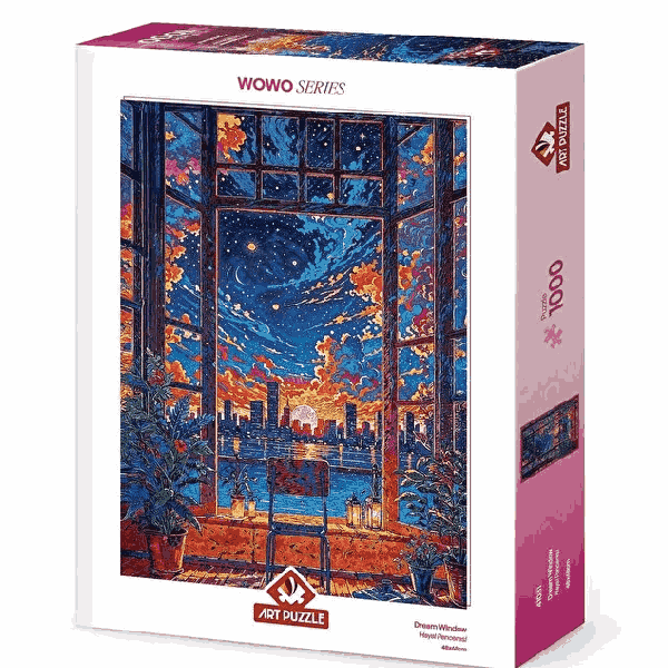 پازل 1000 تکه آرت پازل مدل Dream Window کد 41031