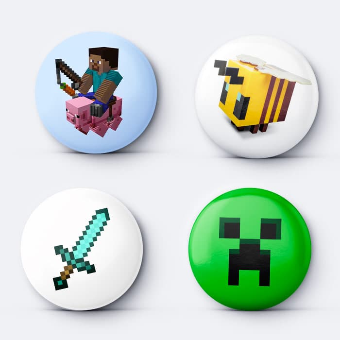 پیکسل طرح Minecraft legends (ارسال رایگان)