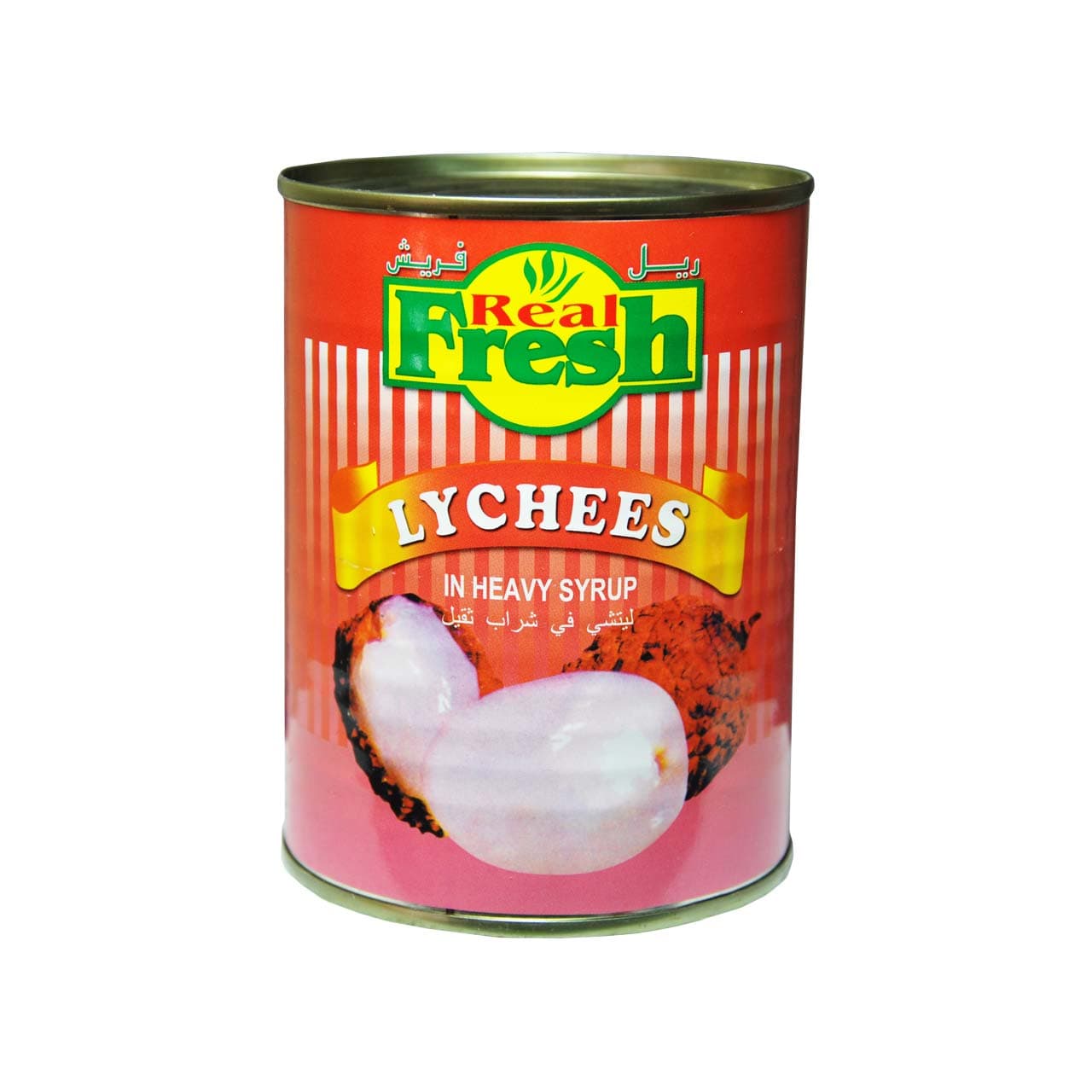 کمپوت لیچی ۵۶۰ گرم ریل فرش – real fresh