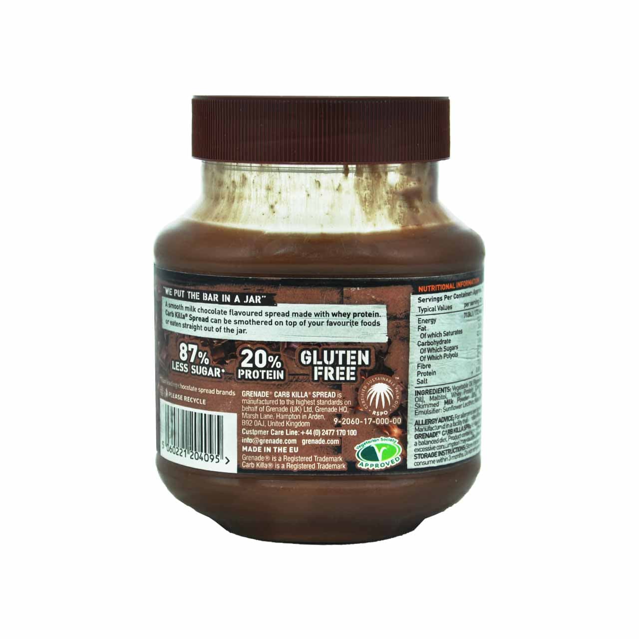 شکلات صبحانه پروتئینه رژیمی ( کم شکر ، بدون گلوتن ) ۳۶۰ گرم گرنید – grenade — تصویر ۴