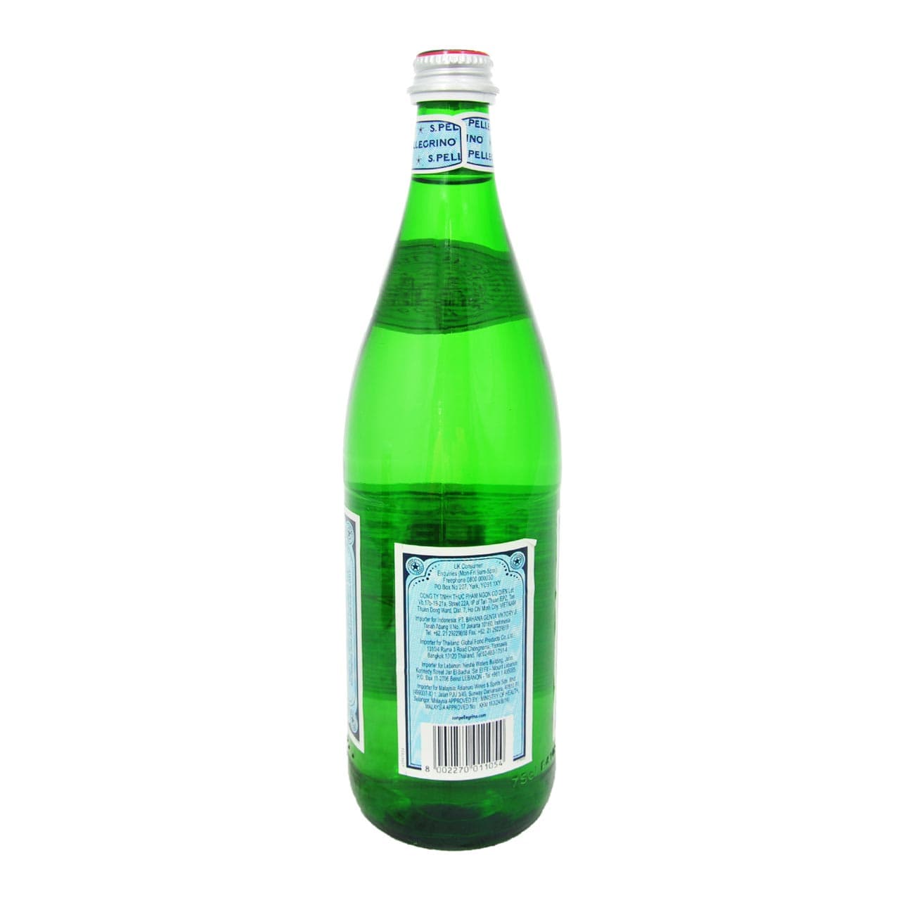 آب معدنی طبیعی گازدار ۷۵۰ میل پلگرینو – pellegrino — تصویر ۳