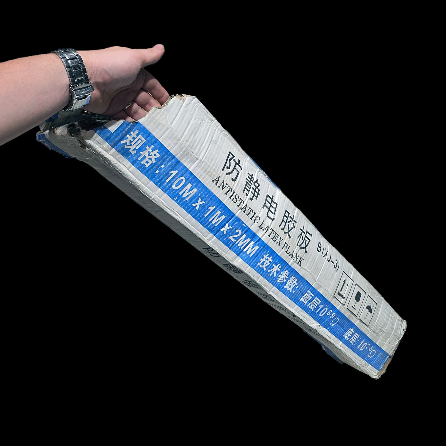 پد آنتی استاتیک وارداتی مدل ANTISTATIC LATEX PLANK BXJ-3 — تصویر ۶