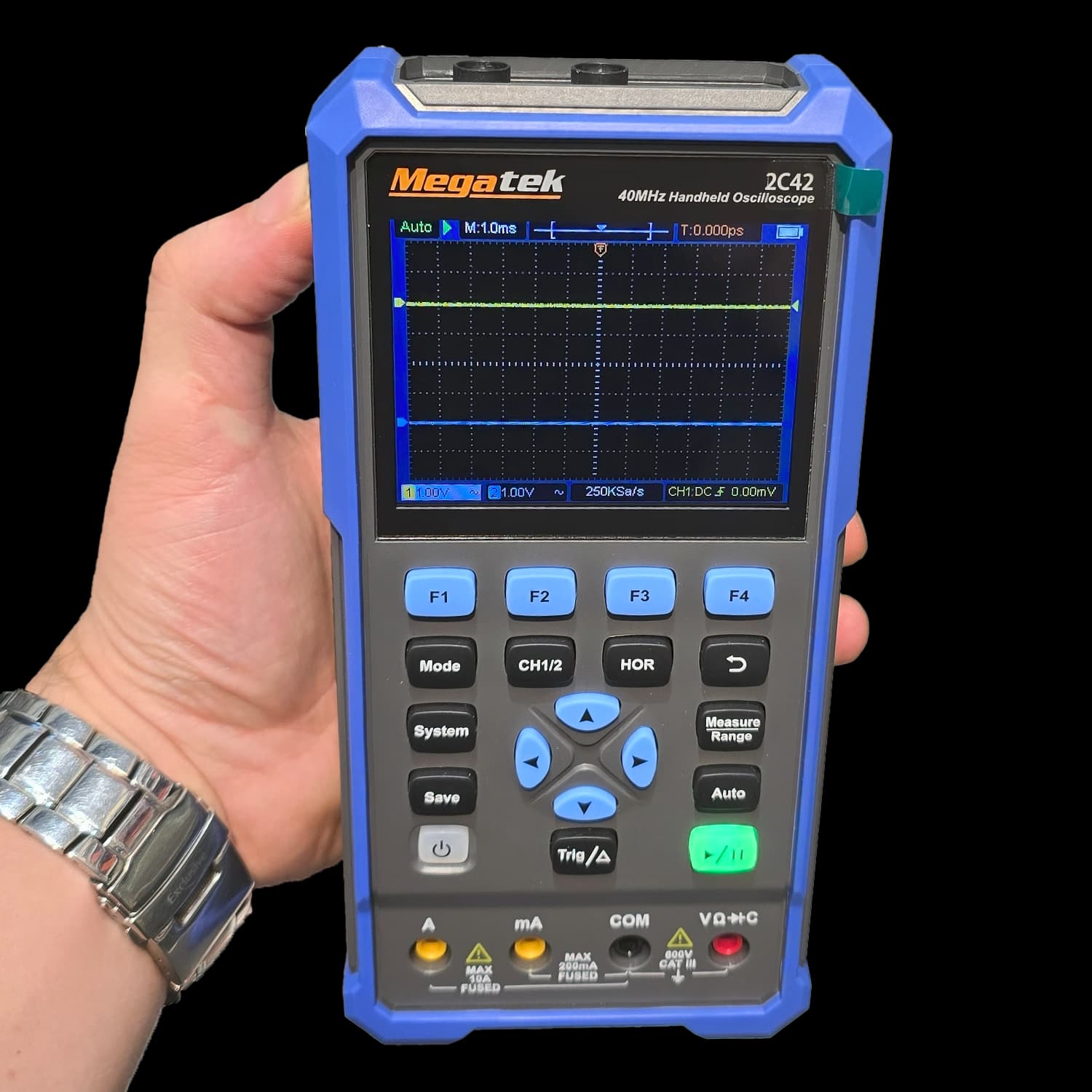 اسیلوسکوپ دستی مگاتک مدل MEGATEK 2C42 — تصویر ۸
