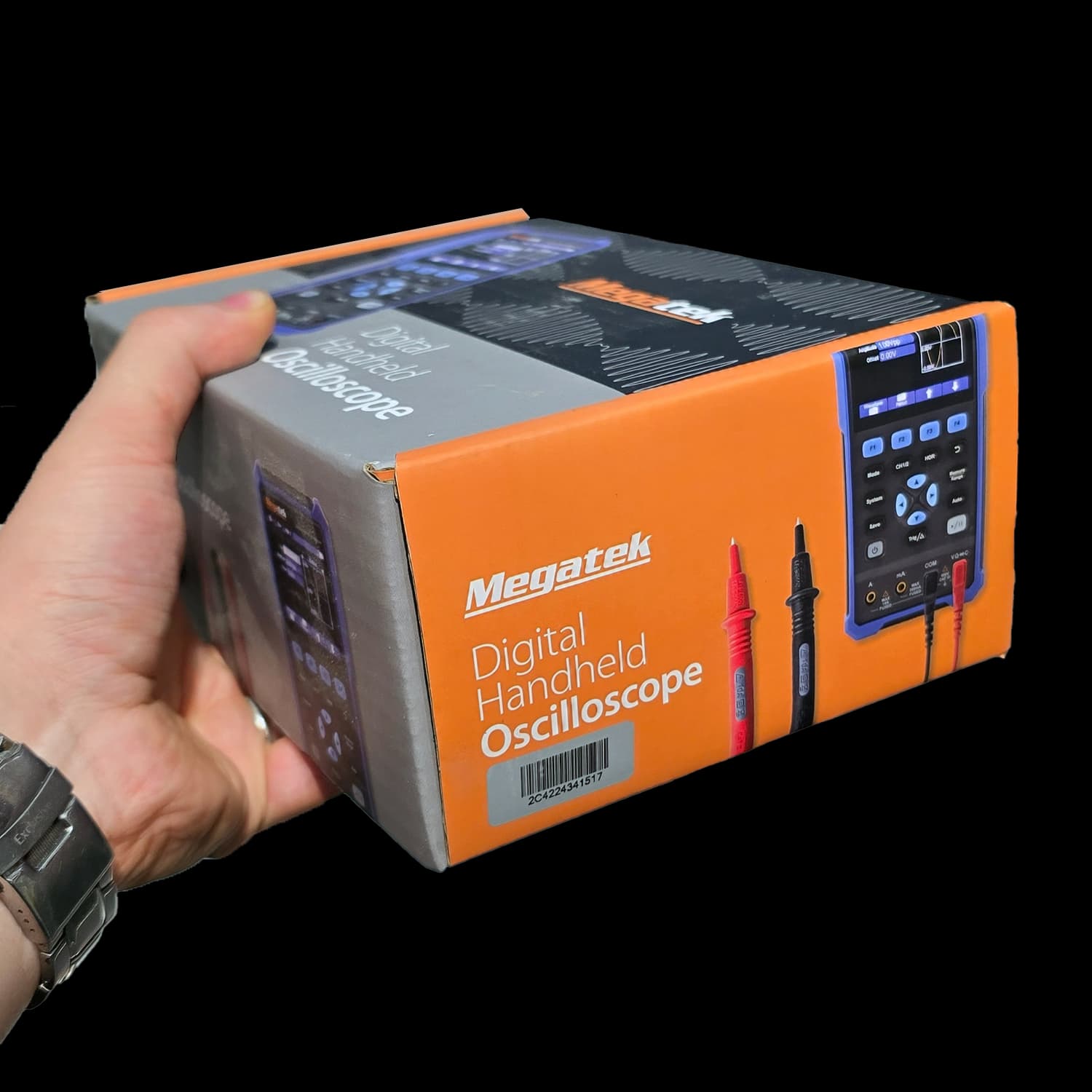 اسیلوسکوپ دستی مگاتک مدل MEGATEK 2C42 — تصویر ۳