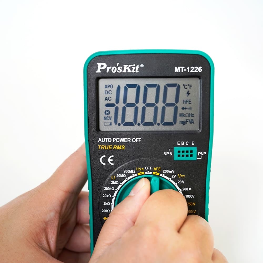 مولتی متر پروسکیت مدل ProsKit MT-1226 — تصویر ۲