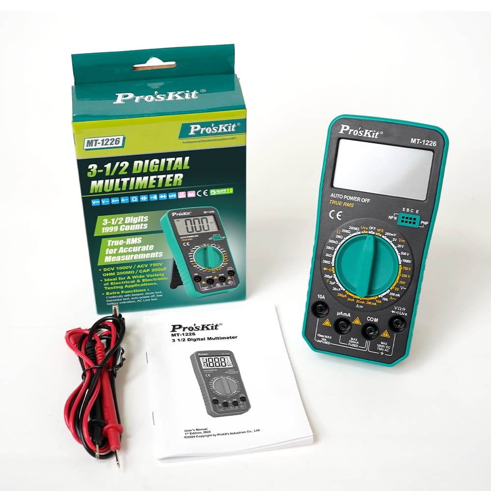 مولتی متر پروسکیت مدل ProsKit MT-1226 — تصویر ۳