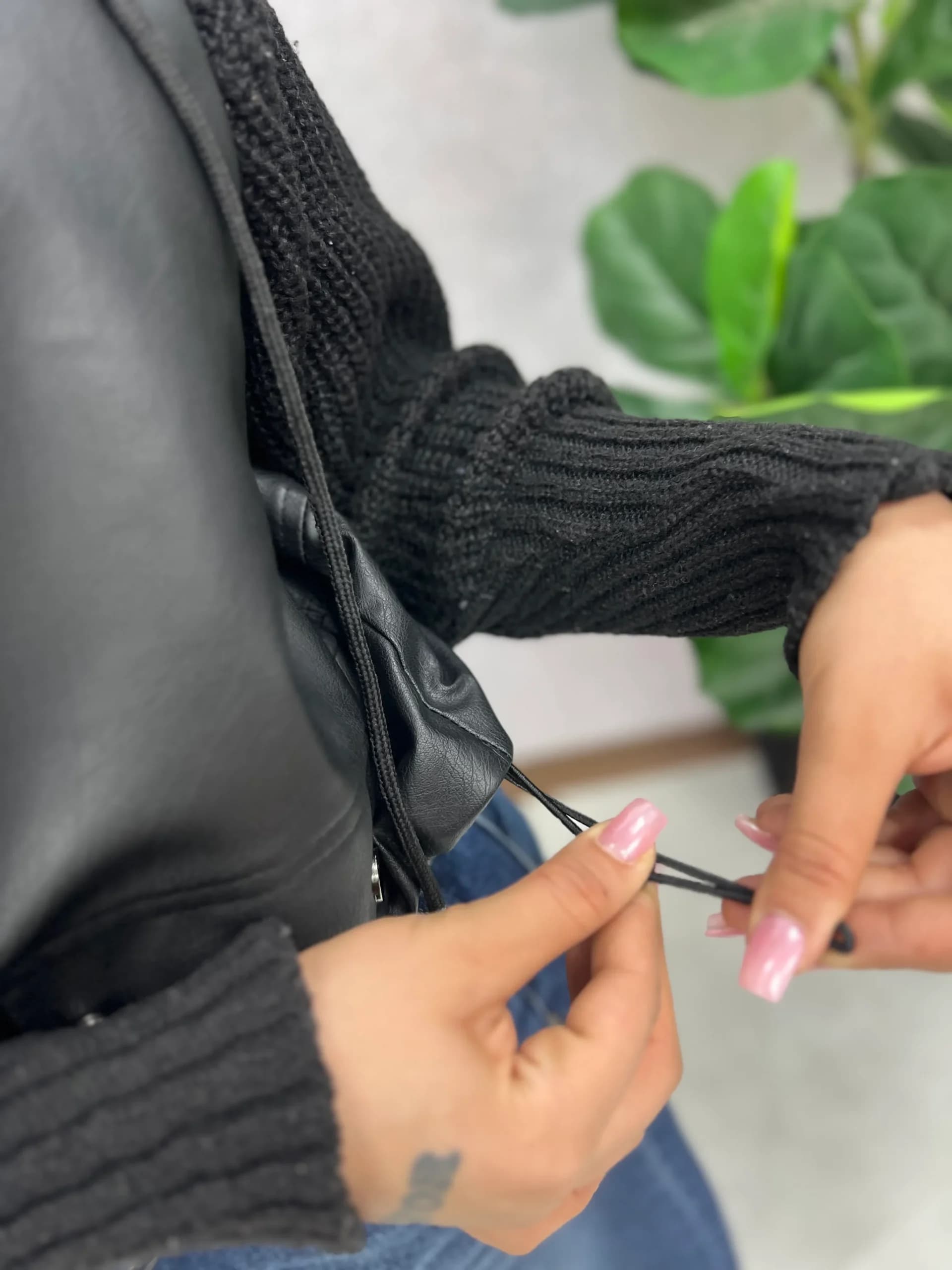 وست چرم دوجیب نبات — تصویر ۵