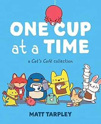 و دانلود نسخه کامل کتاب زبان اصلی One Cup at a Time: A Cat’s Café Collection | دانلود کتاب خارجی