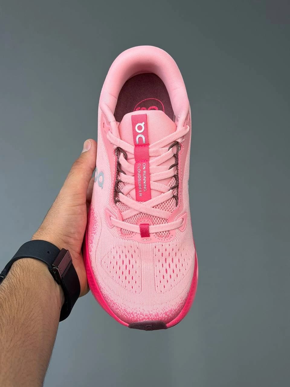 کتونی آن رانینگ کلودسرفر صورتی On Running Cloudsurfer 3 Pink — تصویر ۳