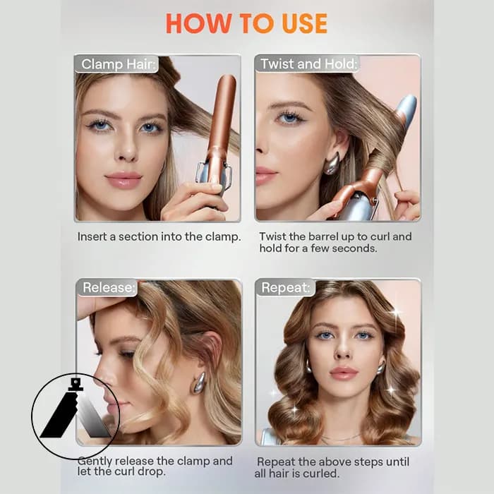 فر کننده مو It-Curl شیگلم – اسنپ پی — تصویر ۲